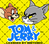 Tom & Jerry (USA) Title Screen